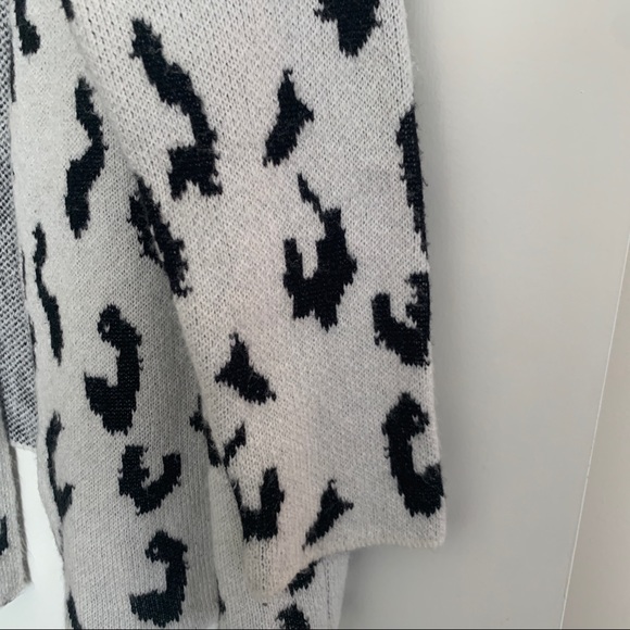 Primark White Leopard Cardigan Size XL - Picture 2 of 5